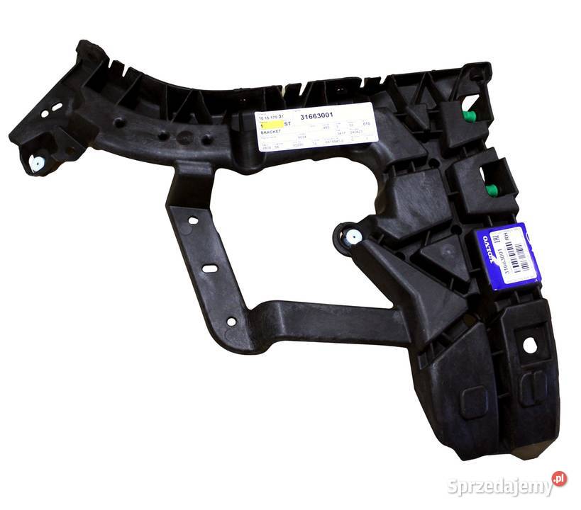 VOLVO S60 III prawy slizg mocowanie zderzaka tyl Gadgety motoryzacyjne Gadgety motoryzacyjne Bielany Wrocławskie