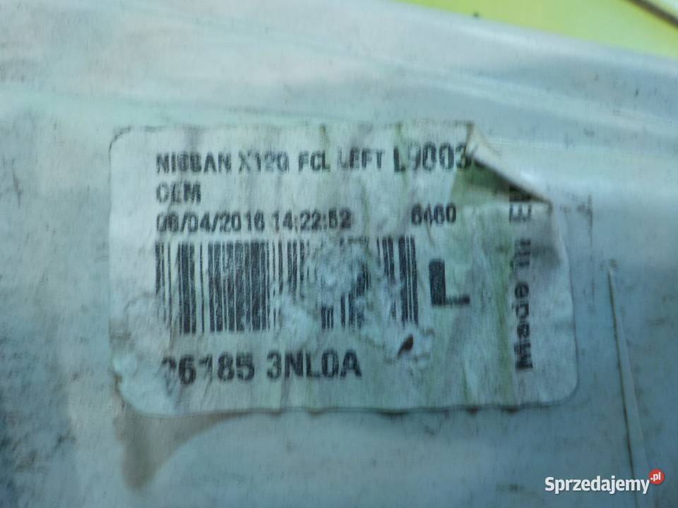 NISSAN LEAF I LIFT 16r HB 5D kierunkowskaz osobowe Suków