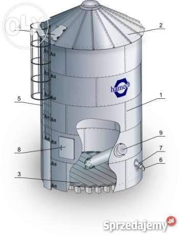 silosy zbożowe Hamech Hajnówka