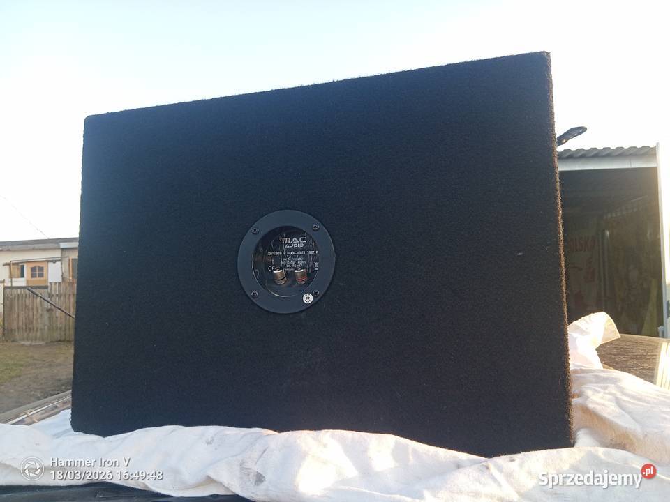 Sprzedam zmzcniacz samochody z tubą Ełk