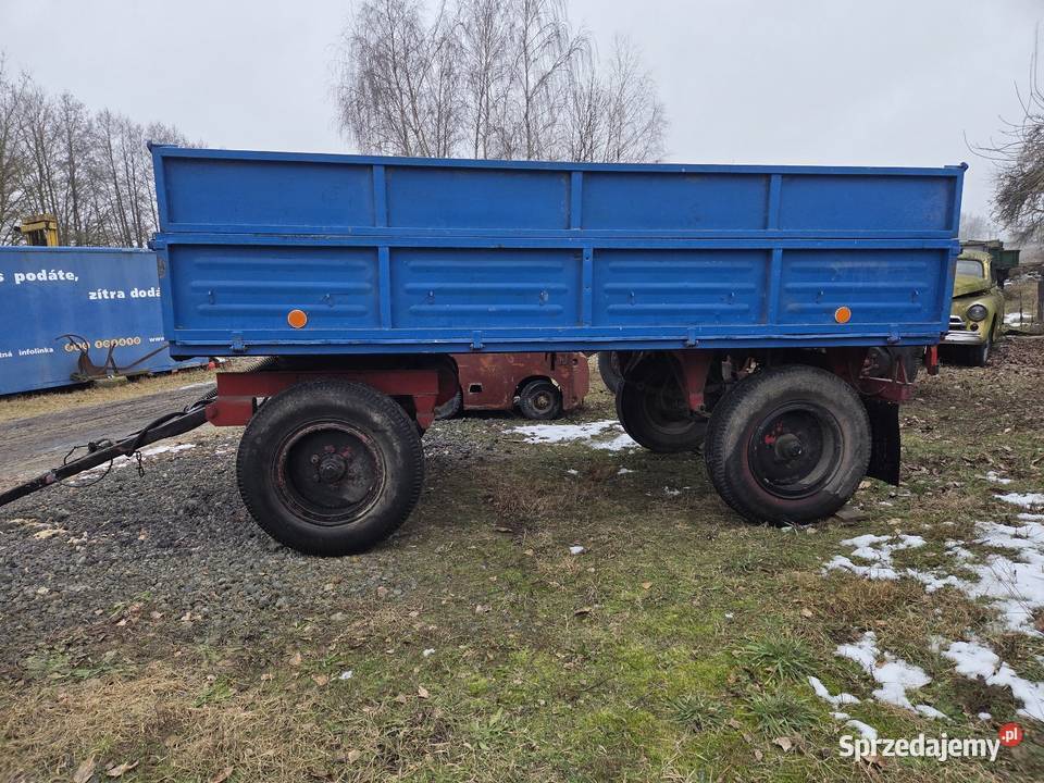 Przyczepa rolnicza Autosan D46 45t transport Złoczew