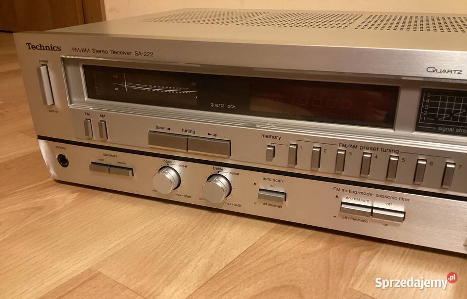 Wzmacniacz Amplituner TECHNICS SA222 SPRAWNY z