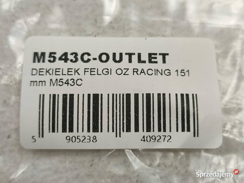 DEKIELEK FELGI OZ 151mm 151mm RACING M543C lubelskie