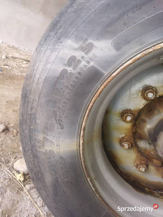 Oś kompletna z kołami 38565r225 Pamiętowo