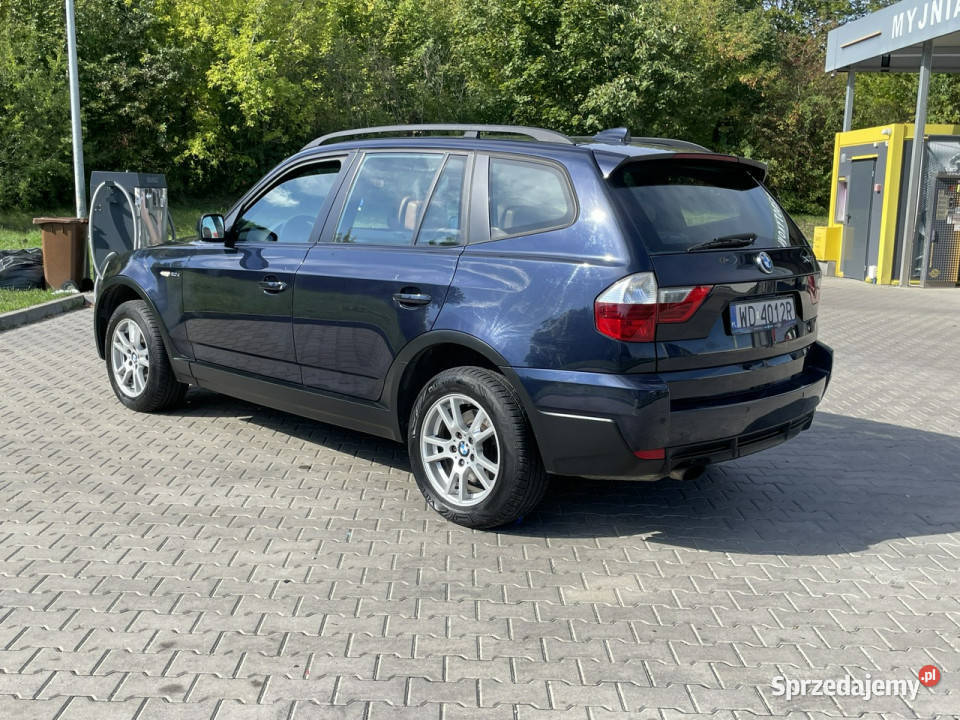BMW X3 20 Diesel 177 2007 Z Bogatym Wyposażeniem 177KM Warszawa