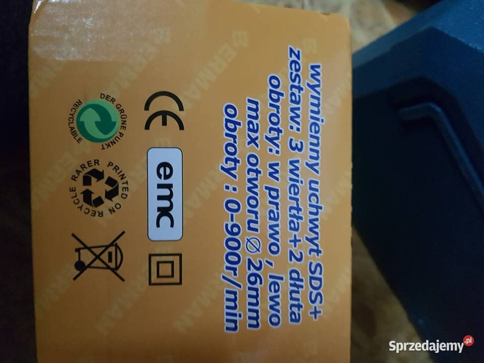 MŁOTOWIERTARKA 2602 ERMAN 4 FUNKCJE 2500 SDS Głogowa