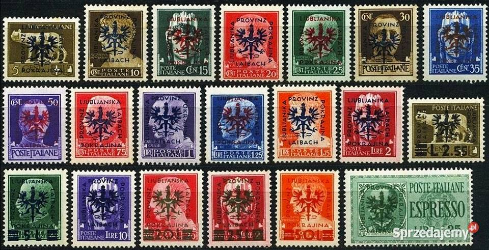 LAIBACH 1944 okupacja niemiecka kompletna