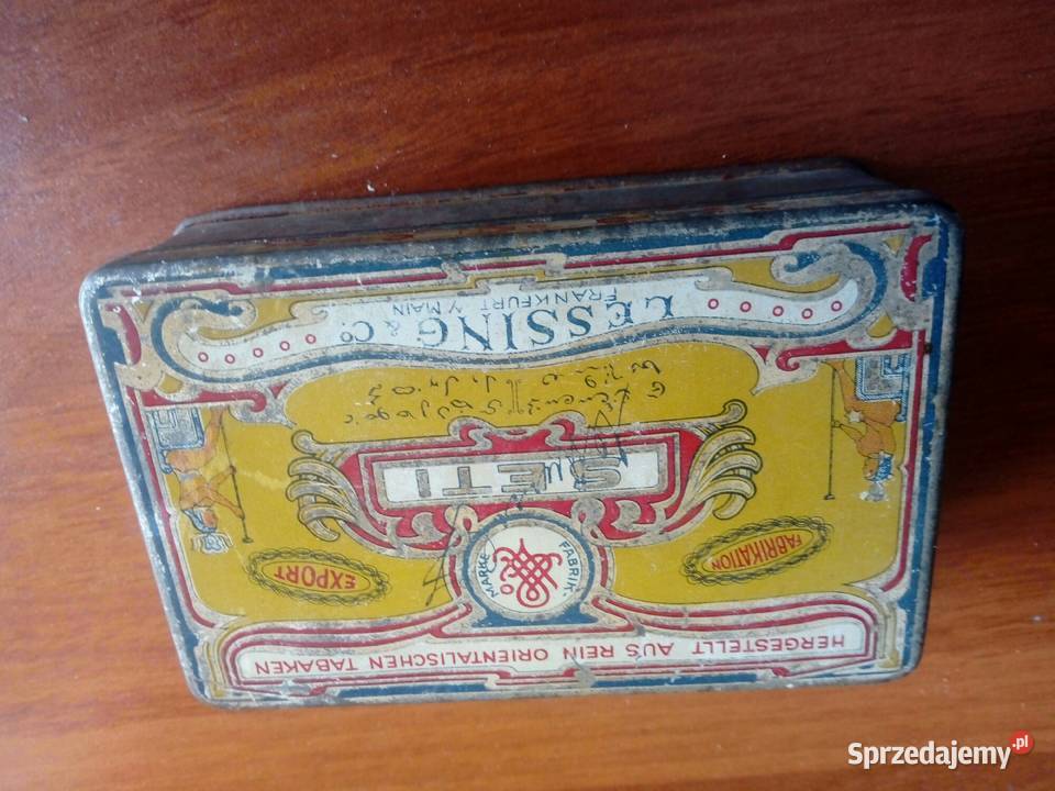 Puszki pudełka tytoniu i papierosach Pozostałe sprzedam