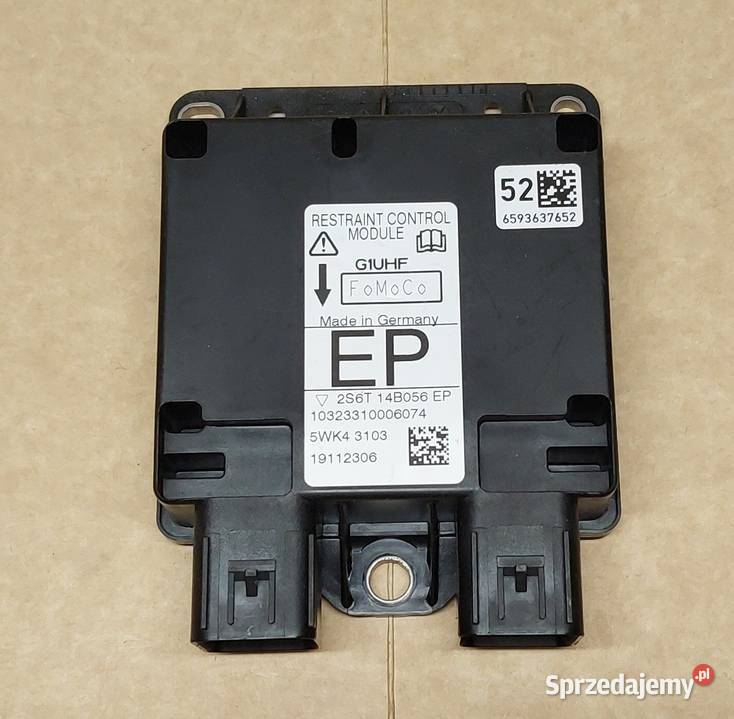 MODUŁ SENSOR AIRBAG MAZDA 2 DY 2S6T14B056EP osobowe Mielęcin