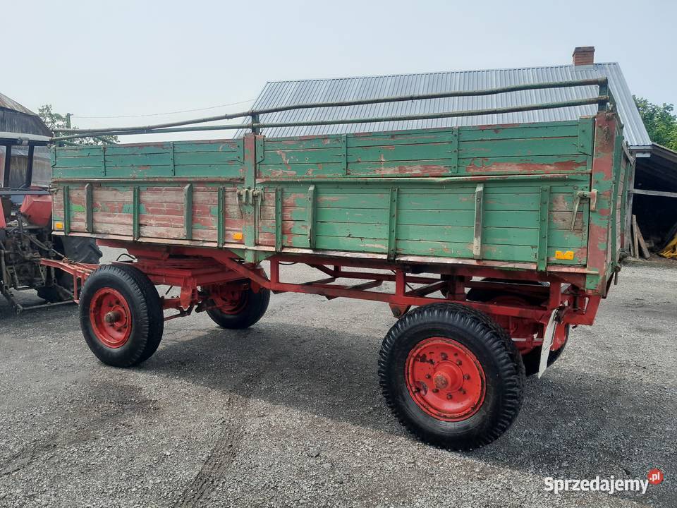 Przyczepa wywrotka 8 ton nieuszkodzony