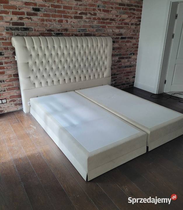 Łóżko Havai Royal Coil jasny beżowy 200x200 małopolskie Kraków sprzedam