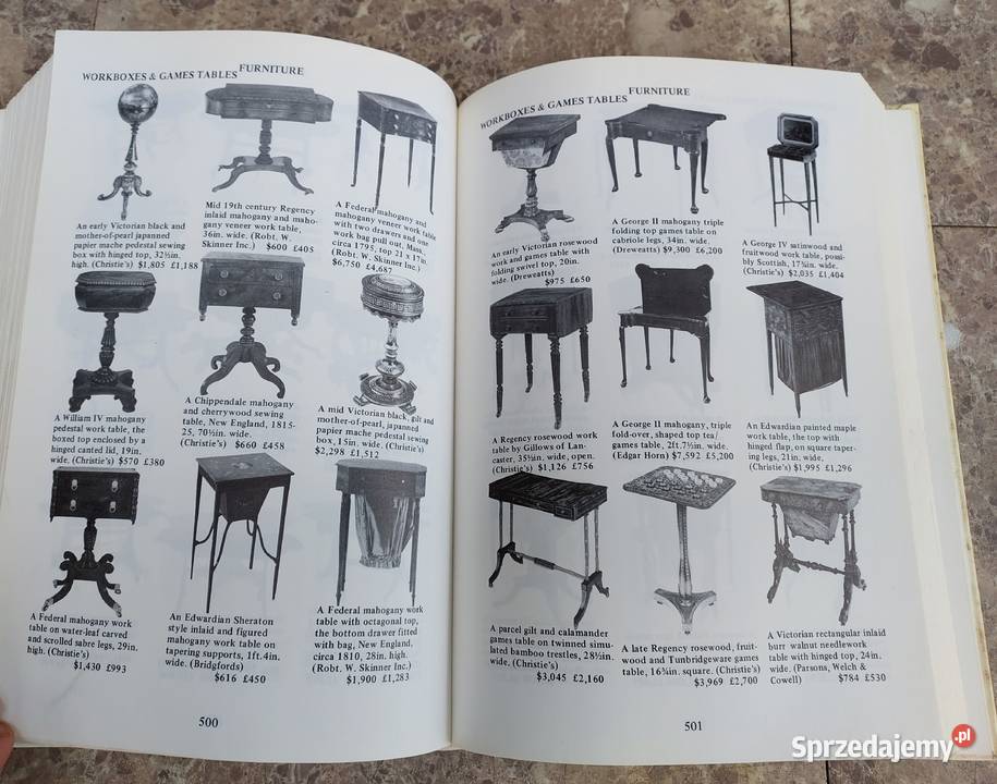 Stara książka katalog The Lyle Antiques official Tczew