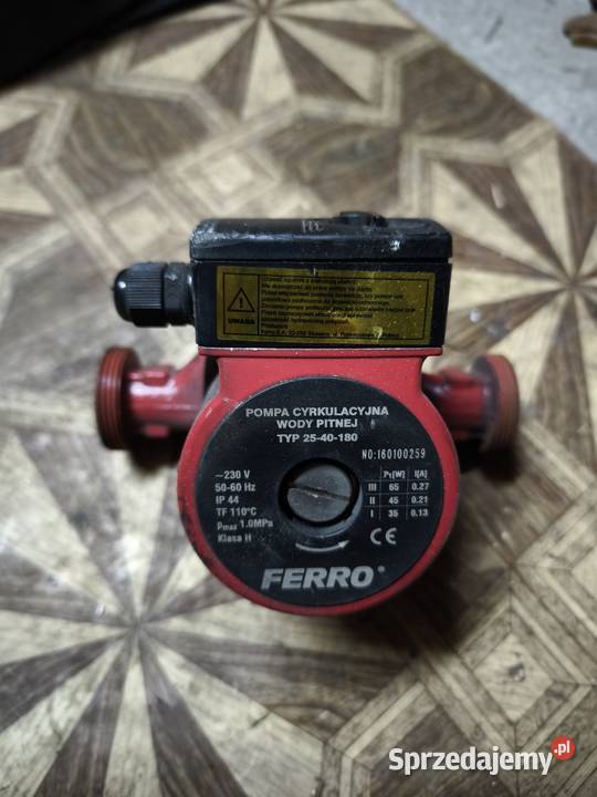 Pompa obiegowa cyrkulacyjna FERRO Cwu CO