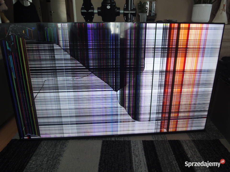Tv HISENSE 65E7Q 65 QLED 4Krozbita matryca 65cale Kraków