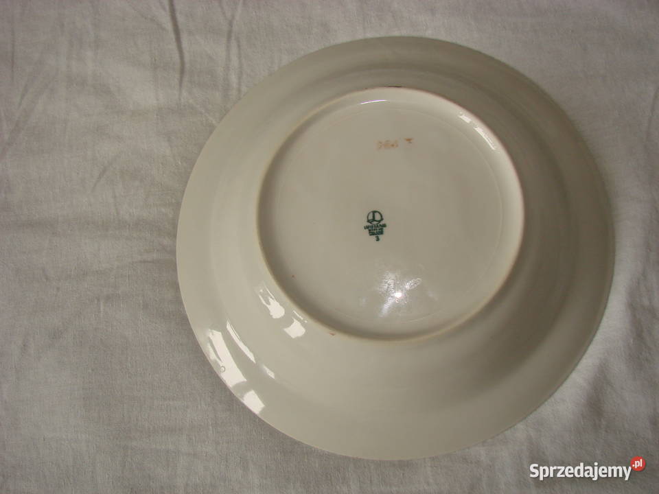 Lubiana wzór kaszubski talerz obiadowy głęboki Pruszcz Gdański