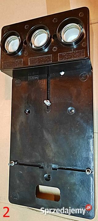 Tablica bezpiecznikowa trójfazowa bakelitowa Ostrów Wielkopolski sprzedam