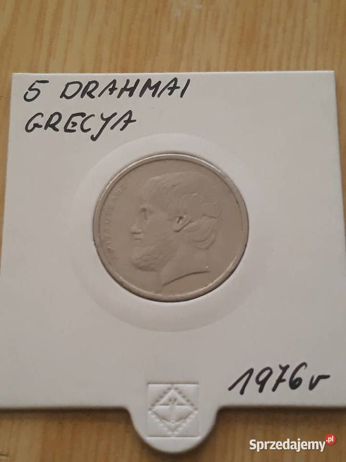 5 Drachm Grecja 1976 i 1990 r