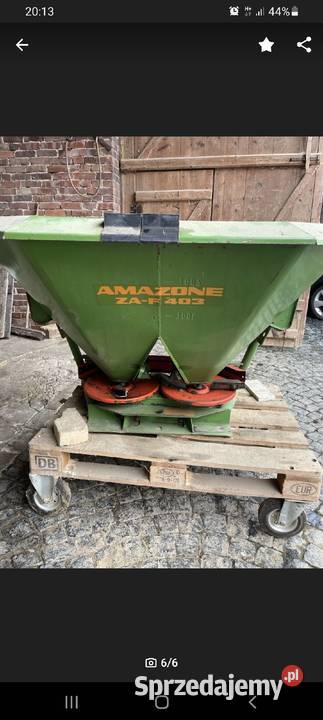 Rozsiewacz Amazone Zaf 403 nieuszkodzony