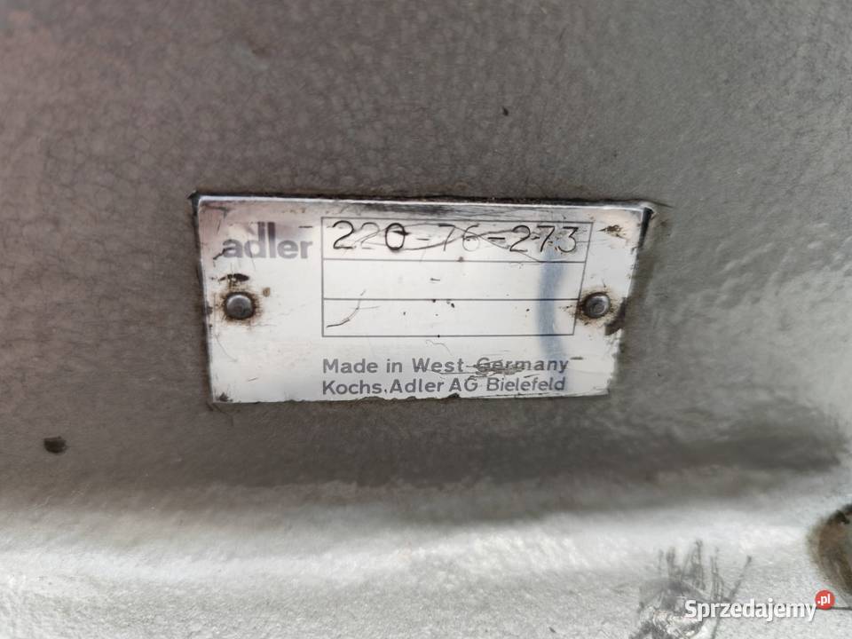 Adler 220 76 273 Dwuigłowa długoramienna maszyna Łaskarzew