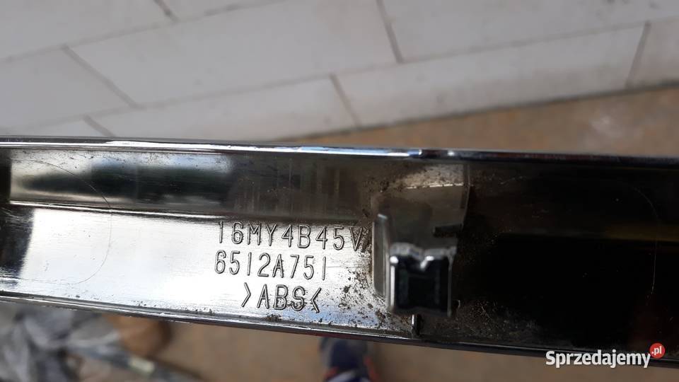 MITSUBISHI OUTLANDER LISTWA LEWA PRAWA 6512A752 osobowe Międzychód