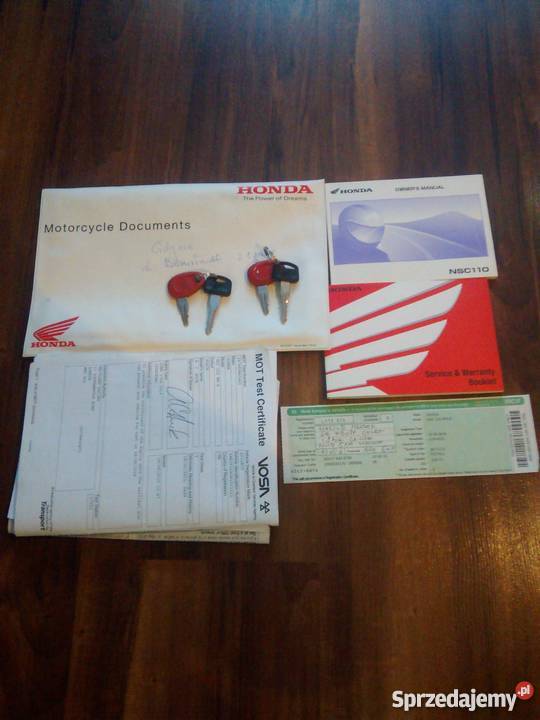 Honda Vision 110 Gdynia
