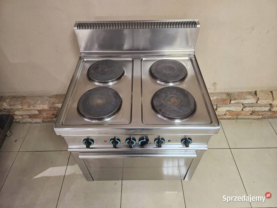 Kuchnia elektryczna GIGA 12 kW 4 płyty okrągłe Góra sprzedam