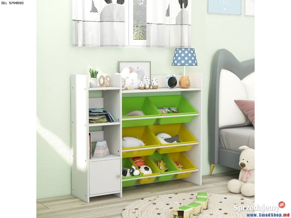 Nowy regał do pokoju dziecięcego Półka na mazowieckie Warszawa