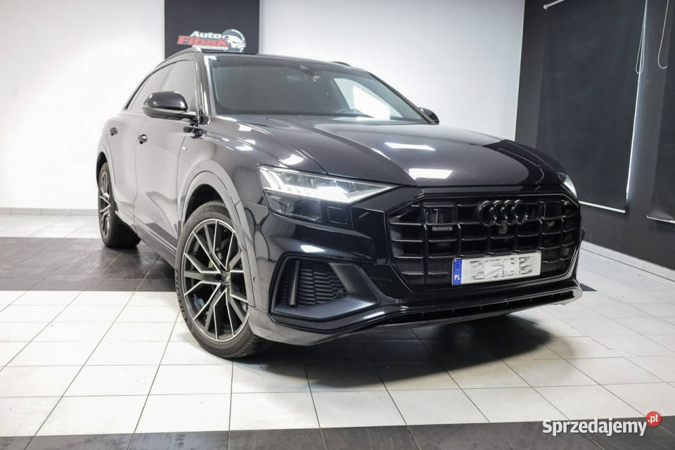 Audi Q8 50TDIQuattroSLineSalon autoalarm Konstantynów Łódzki