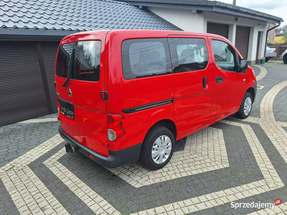 Nissan NV200 16i 110 Evalia Premium Klima Kamera 177884km śląskie Mysłowice sprzedam
