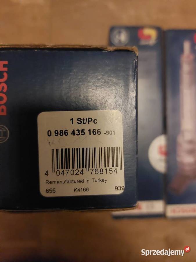 Wtryski paliwa BOSCH 0986435166 Audi Seat Skoda osobowe Wtryskiwacze Krotoszyn
