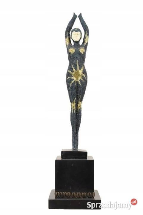 Demetre Styl Chiparus Tancerka Starfish Figura z Kraków