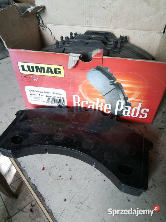 Klocki hamulcowe Lumag WVA 29011 IVECO klocki warmińsko-mazurskie Giżycko