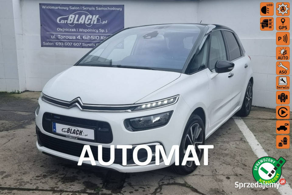Citroen C4 Picasso Pisemna Gwarancja 12 miesięcy system Start-Stop C4 Picasso Konin