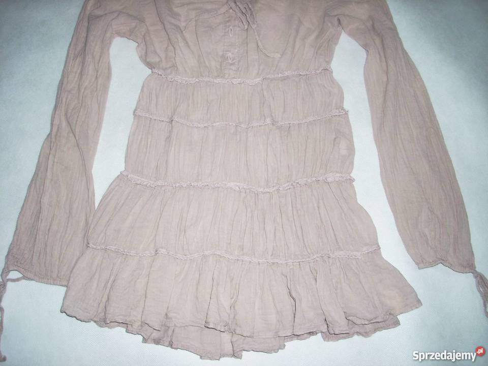 Bluzka Koszula marszczona gumkami 36 38 S M Rozmiar 38(M)