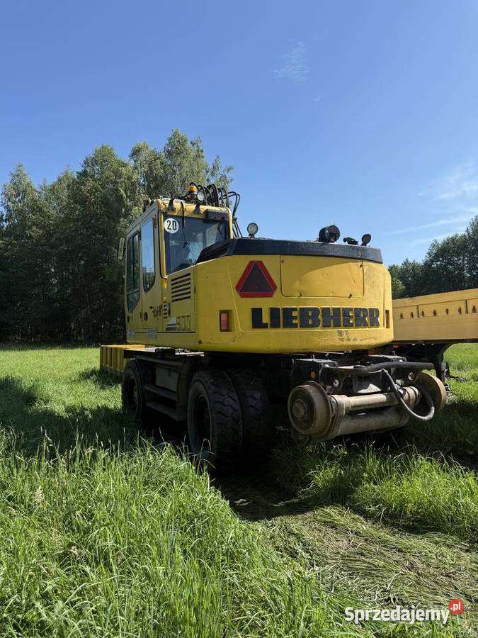 Koparka Liebherr Dwudrogowa z wagonikiem Rok produkcji 2005 Łochów
