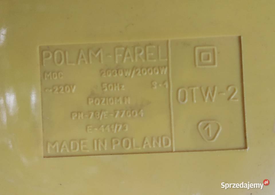 Termowentylator Farel farelka grzejnik dmuchawa Warszawa