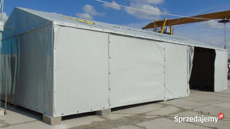 Namiot magazynowy PVC 680 gm hala stalowa