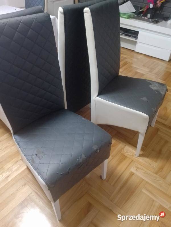 Krzesła do salonu duże bwygodne 12 Niegowa