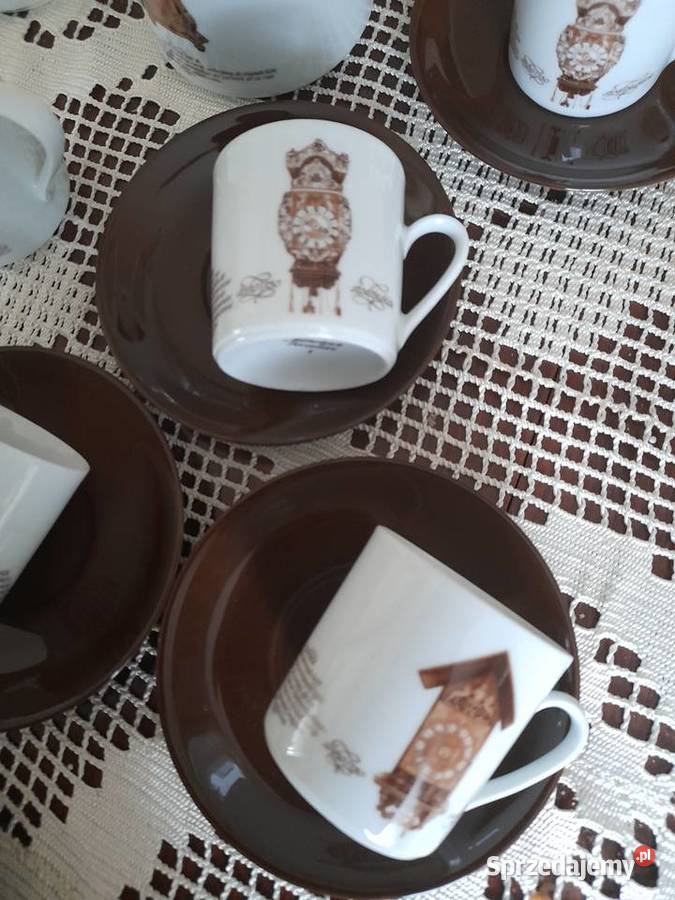 Porcelanowy serwis sygnowany Bielsko-Biała