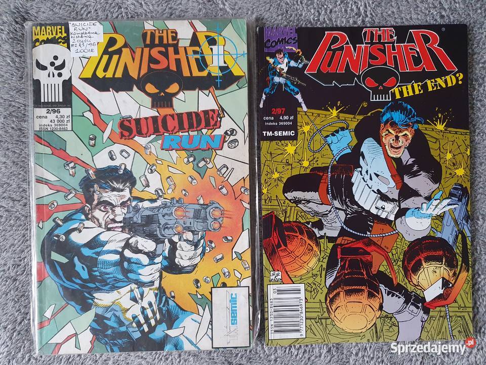 Punisher wydawnictwo TmSemic zestaw 27 komiksów Gdynia