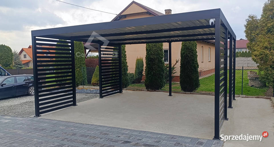 CarPort PREMIUM wiata samochodowa 5x5 antracyt Mysłowice