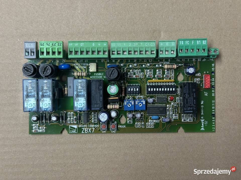 Centrala CAME ZBX7 do napędów BX naprawie Warszawa