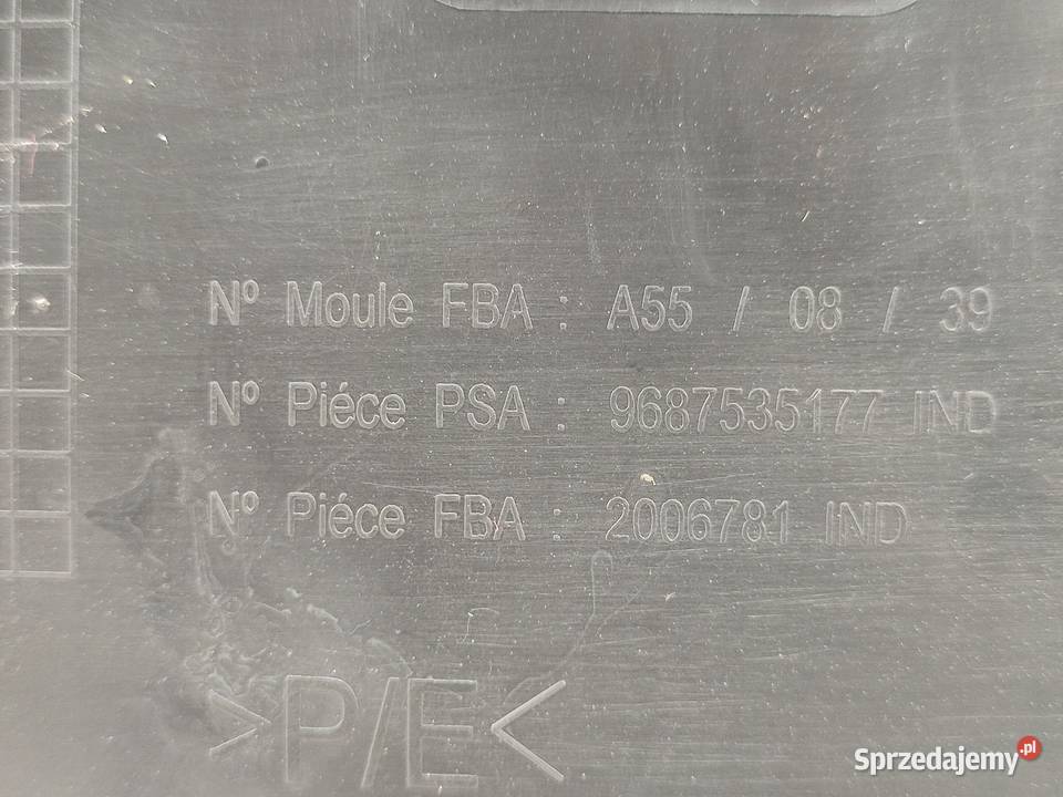 KRATKA ZDERZAKA PRZÓD CITROEN DS3 20092015 osobowe