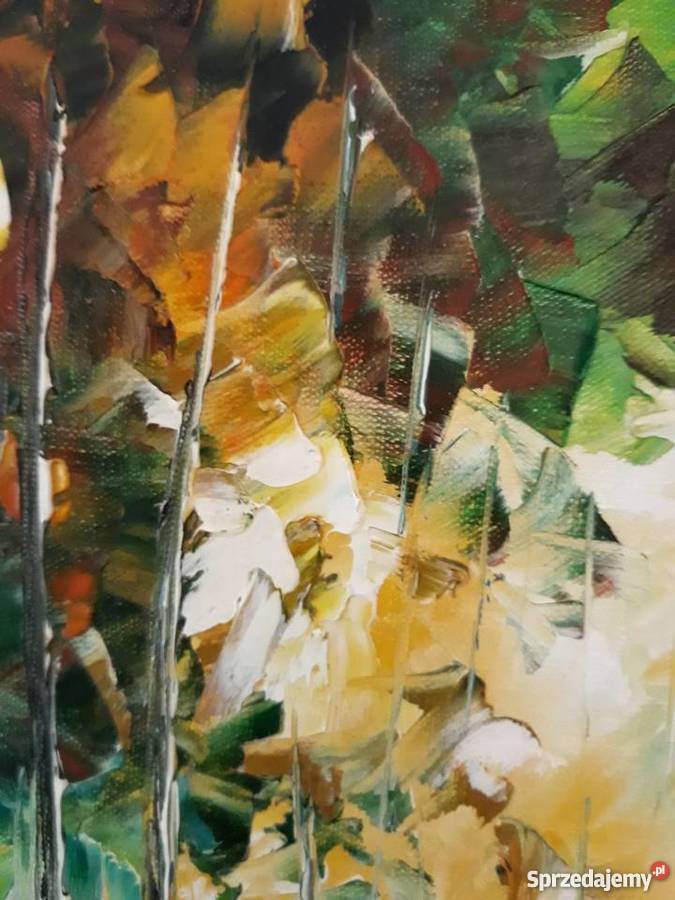 RMarciniak Spacerujący relaksowicze olej na Warszawa