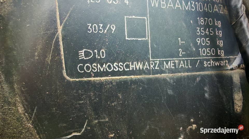 Części E46 Cosmosschwarz Przemyśl sprzedam