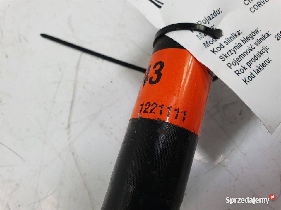 PÓŁOŚ LEWA TYŁ CHEVROLET CORVETTE C6 GRAND SPORT Lipno