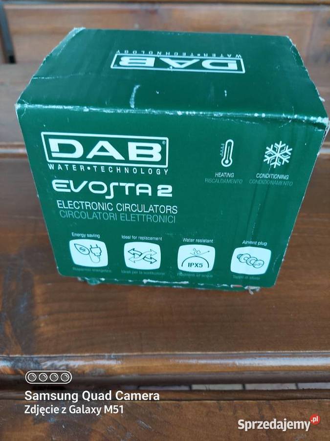 Nowa pompa obiegowa energooszczędna DabEvosta2