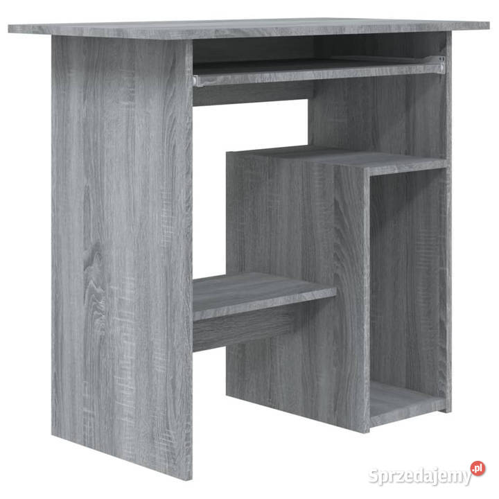 Biurko szary dąb sonoma 80x45x74 materiał Warszawa