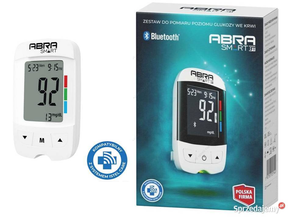 PASKI GLUKOMETR ABRA SMART BT PRO 50 mazowieckie sprzedam