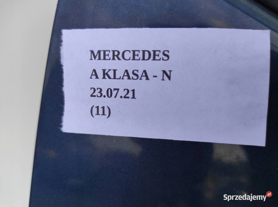 DRZWI PRAWY TYŁ GOŁE MERCEDES A KLASA wielkopolskie sprzedam
